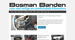 Desktop Screenshot of bosmanbanden.nl